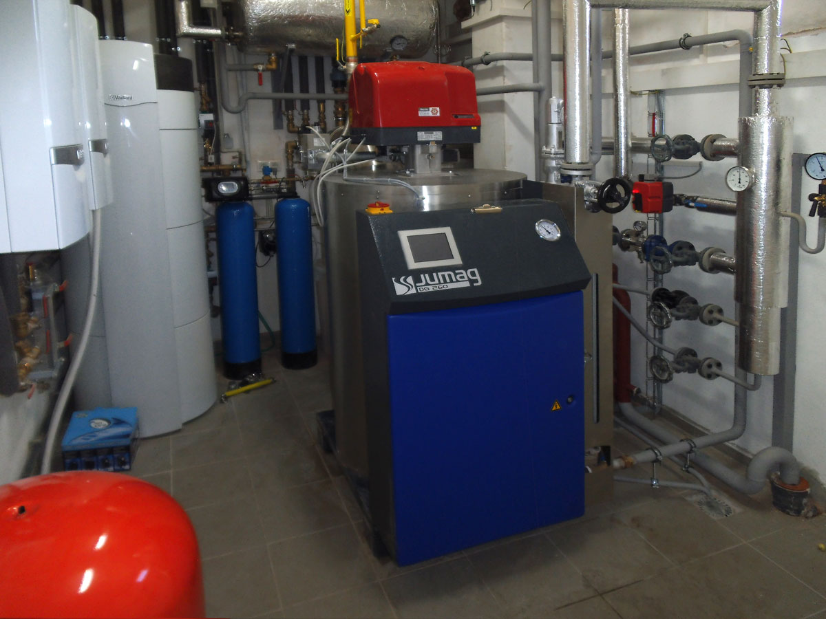 Vyvíjač pary Jumag DG 260